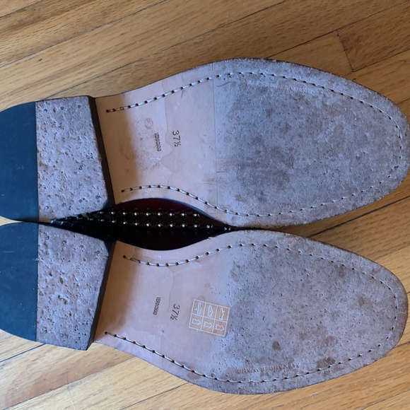 Alexander Wang Wendie Studded Leather Brogues EUC - Picture 4 of 6